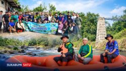 Gandeng BOOGIE, Komunitas SUPA Gelar Aksi Resik Sungai Cicatih di Cibadak