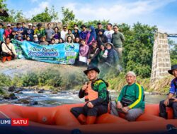 Gandeng BOOGIE, Komunitas SUPA Gelar Aksi Resik Sungai Cicatih di Cibadak