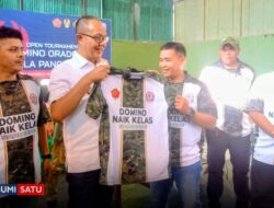Ratusan Atlet Otak Adu Strategi di Open Tournament Domino ORADO 101 Piala Panglima TNI Sukabumi