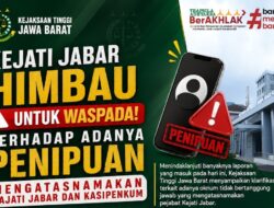 Waspada Penipuan! Kejati Jabar Tegaskan Tak Pernah Minta Uang Mengatasnamakan Kajati