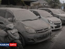 Sukabumi Diserbu Abu Vulkanik Anak Krakatau, Ini Jalur Sebaran dan Imbauan Resminya