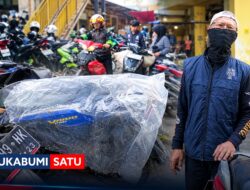 Abu Vulkanik Anak Krakatau Bikin Warga Pasar Cibadak Kaget, Motor dan Teras Dipenuhi Debu