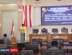 7 Fraksi DPRD Sukabumi Sampaikan Pandangan Umum Raperda Perubahan APBD 2026 dalam Paripurna DPRD Kabupaten Sukabumi