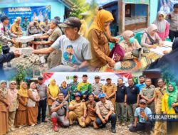Kopi Masal HJKS ke-156, Kecamatan Cibadak Bedah Rumah 3 Korban Kebakaran dan Gelar Pengobatan Gratis