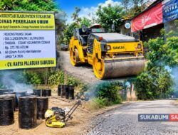Akses Warga Diperbaiki, DPU Sukabumi Kebut Pengaspalan Jalan Tangkil–Cisaat