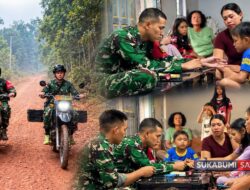 Wujud Kepedulian Humanis, Satgas Yonarmed 13/Nanggala Jemput Bola Layani Kesehatan Warga Perbatasan