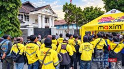 Ratusan Driver Maxim Geruduk DPRD Sukabumi, Soroti Komisi, Pendaftaran Mitra hingga Fitur Turbo