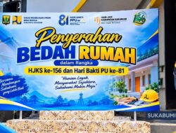 Semarak HJKS ke-156, Dinas PU Bina Marga Sukabumi Bedah Dua Rumah Warga di Surade