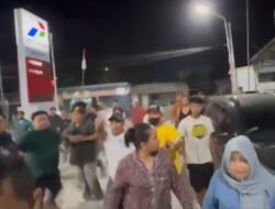 Cekcok BBM Jerigen di SPBN Cikahuripan Cisolok Bikin Suasana Memanas
