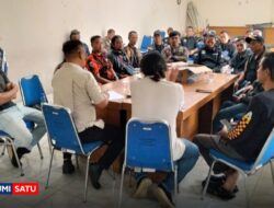 Samakan Persepsi, PK KNPI Cibadak Rangkul Ormas dan OKP Kawal Pembangunan RTP Lapang Sekarwangi