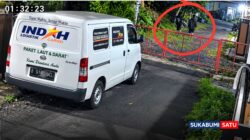 Terekam CCTV, Dua Maling Resahkan Warga Perumahan Tapos Asri Cidahu