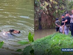 Maling HP Nyebur ke Sungai, Dua Kapolsek Turun Gunung Lakukan Pencarian di Sungai Cicatih