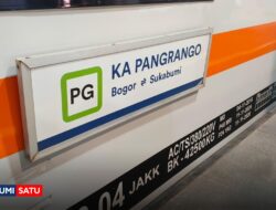 Pagi Ini, KA Pangrango Tertemper Orang di Lintas Parungkuda–Cicurug